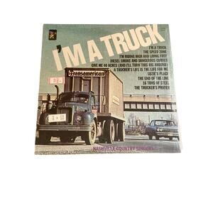 VTG I'm A Truck Nashville Country Singers Mountain Dew Records Lp Vinyl